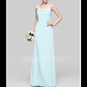 JJ’s House A-Line/Cowl Neck Bridesmaid Dress